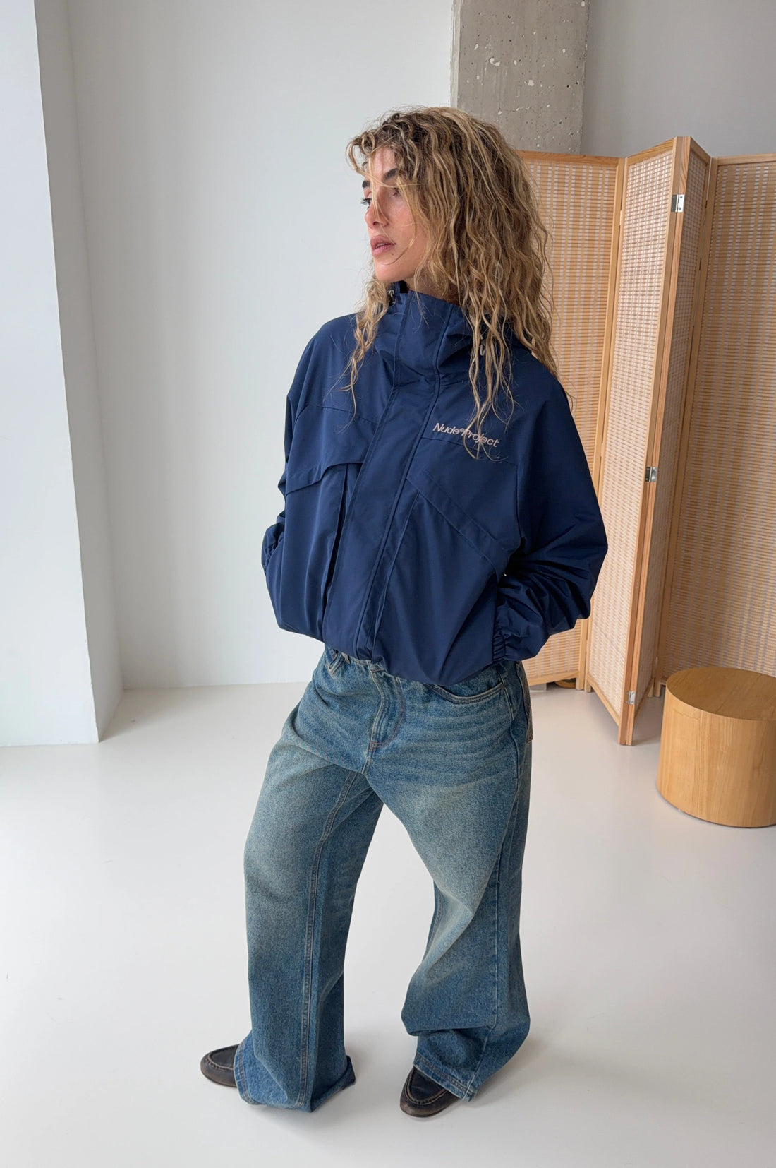 Windbreaker Jacket Navy