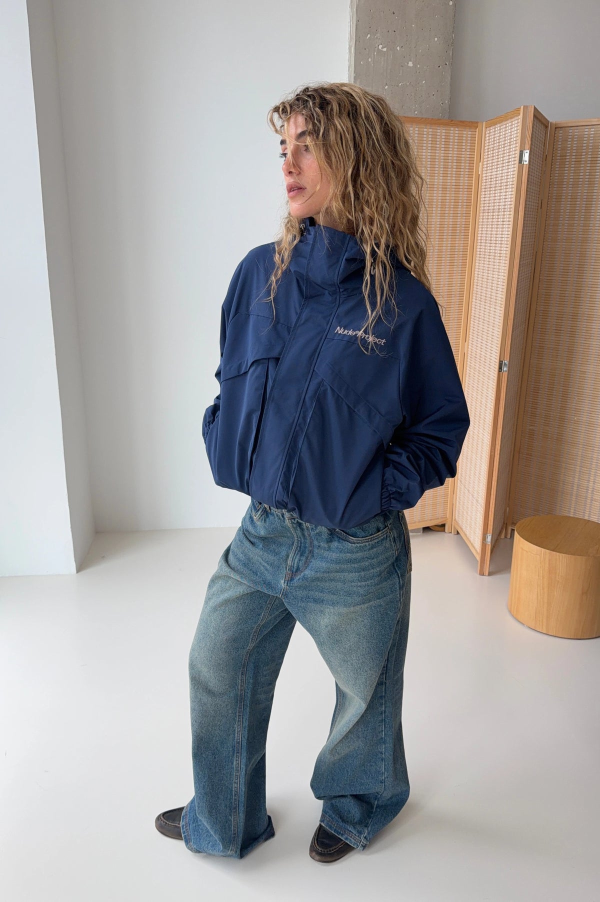 Windbreaker Jacket Navy