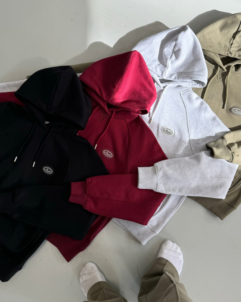 ESSENTIALS HOODIE BURGUNDY