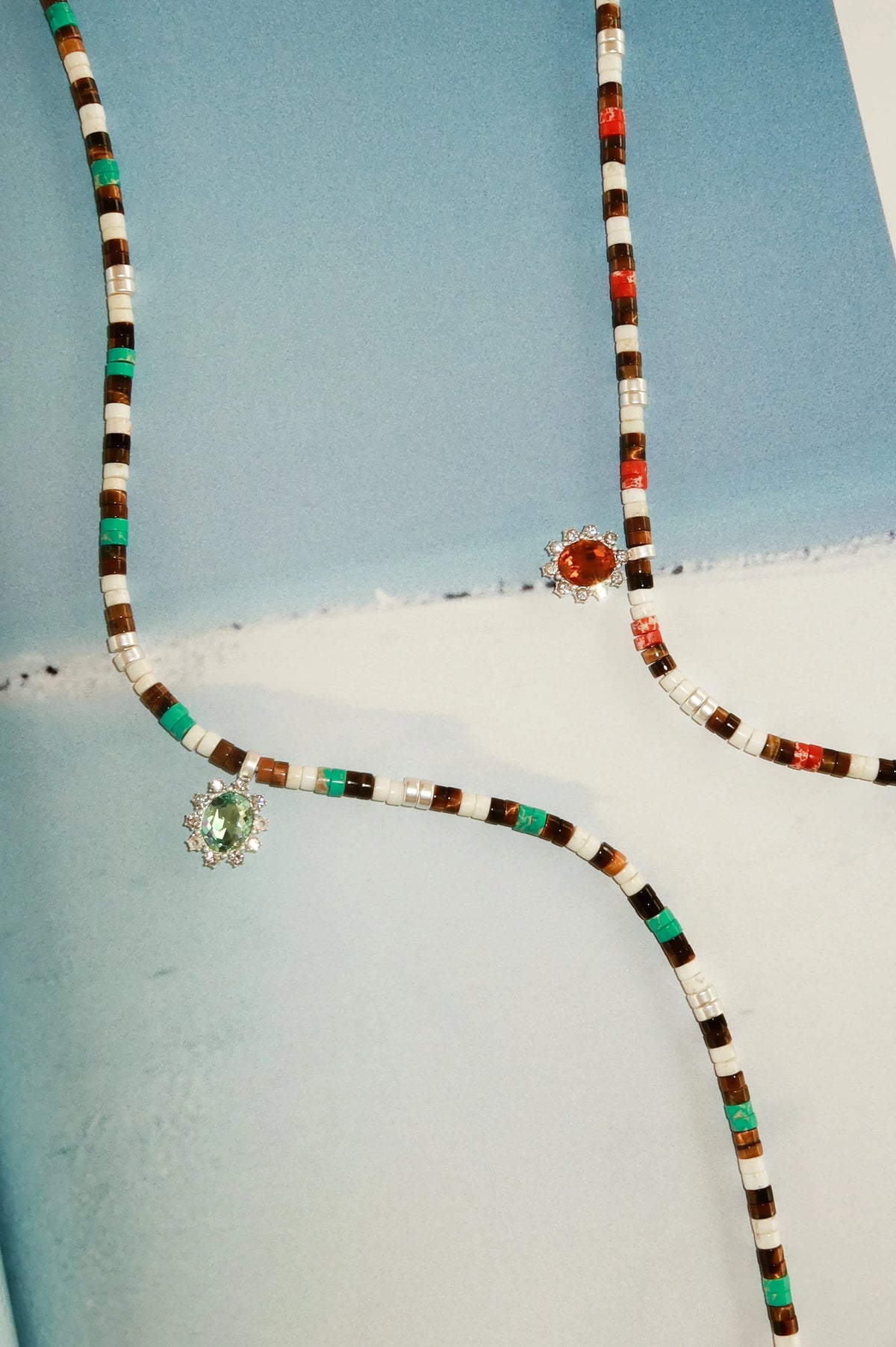 Famara Necklace Blue