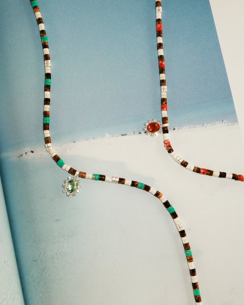 Famara Necklace Blue
