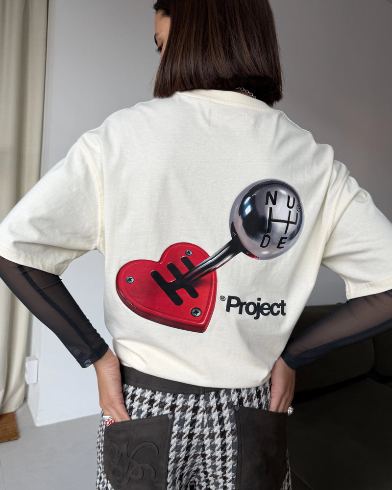 Upshift Tee Marshmallow