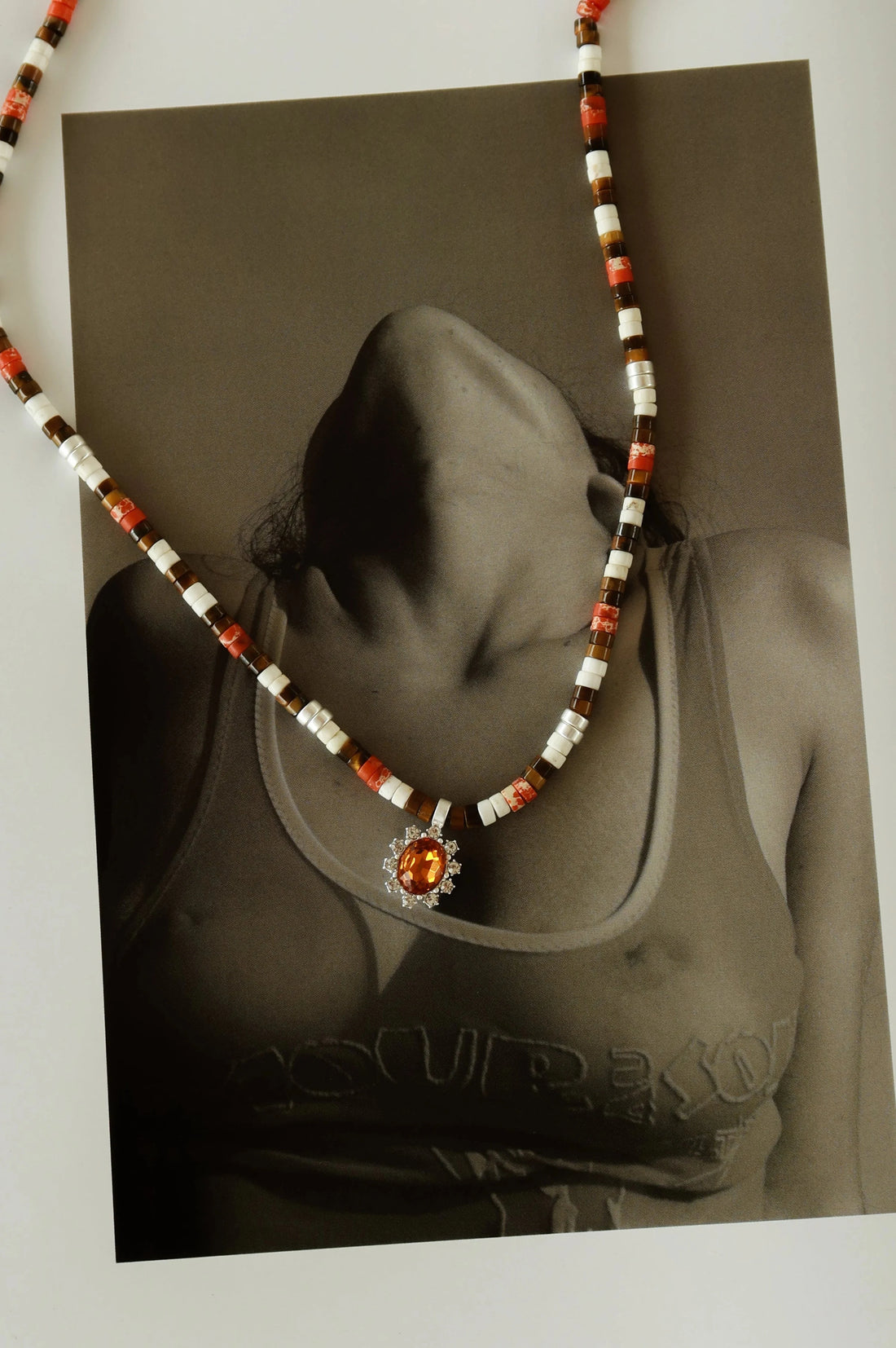 Famara Necklace Orange