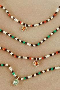 Famara Necklace Orange