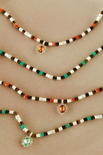 Famara Necklace Orange