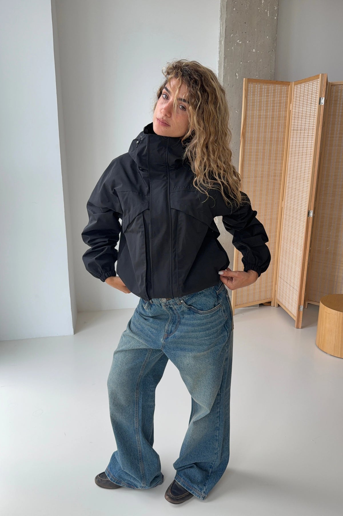 Windbreaker Jacket Black