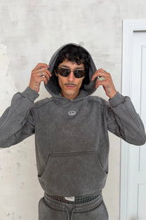 Solid Hoodie Ash