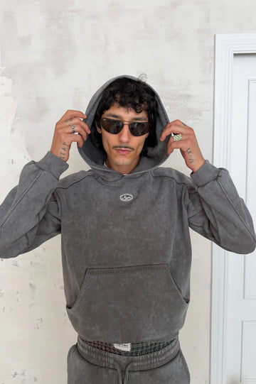 Solid Hoodie Ash