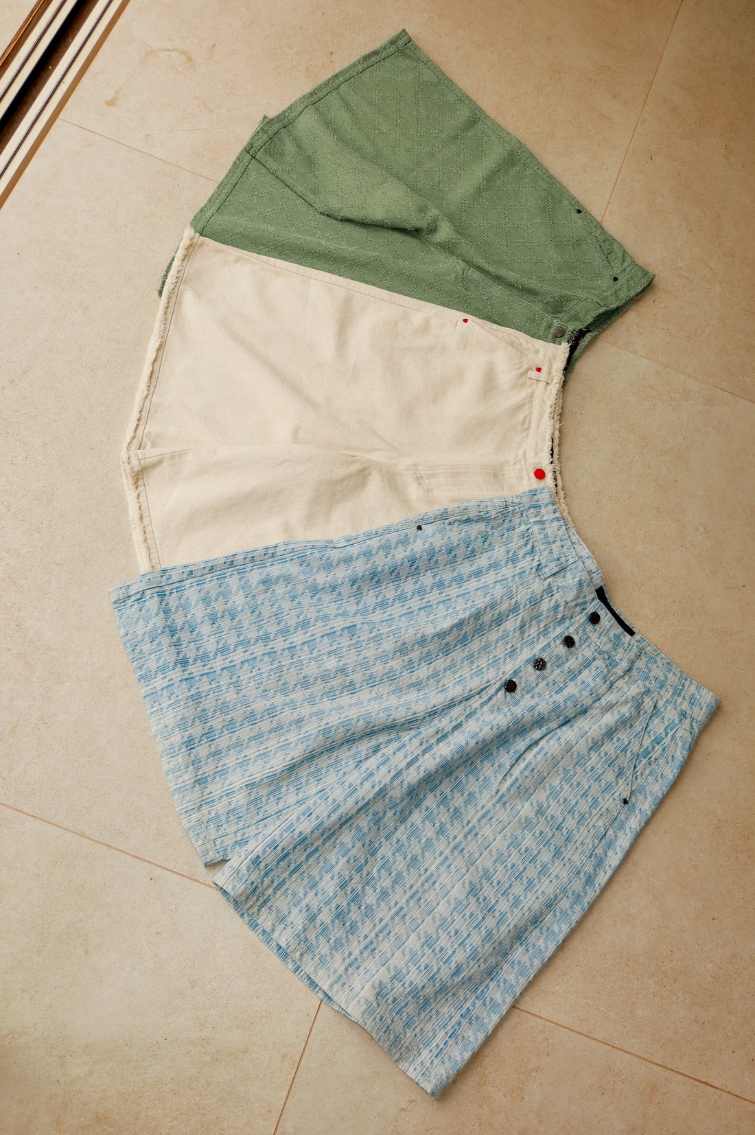 Raw Edge Denim Jorts