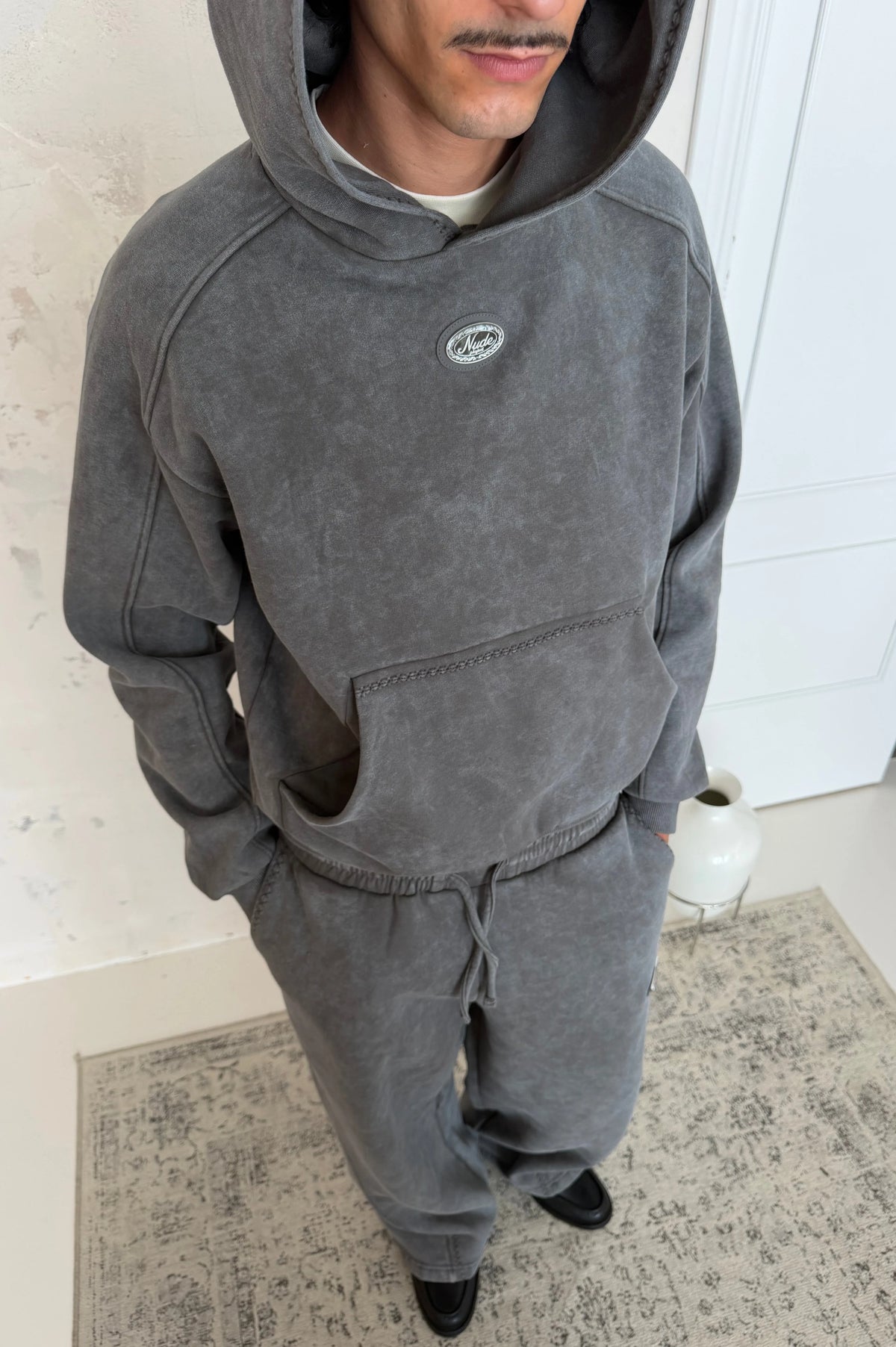 Solid Hoodie Ash