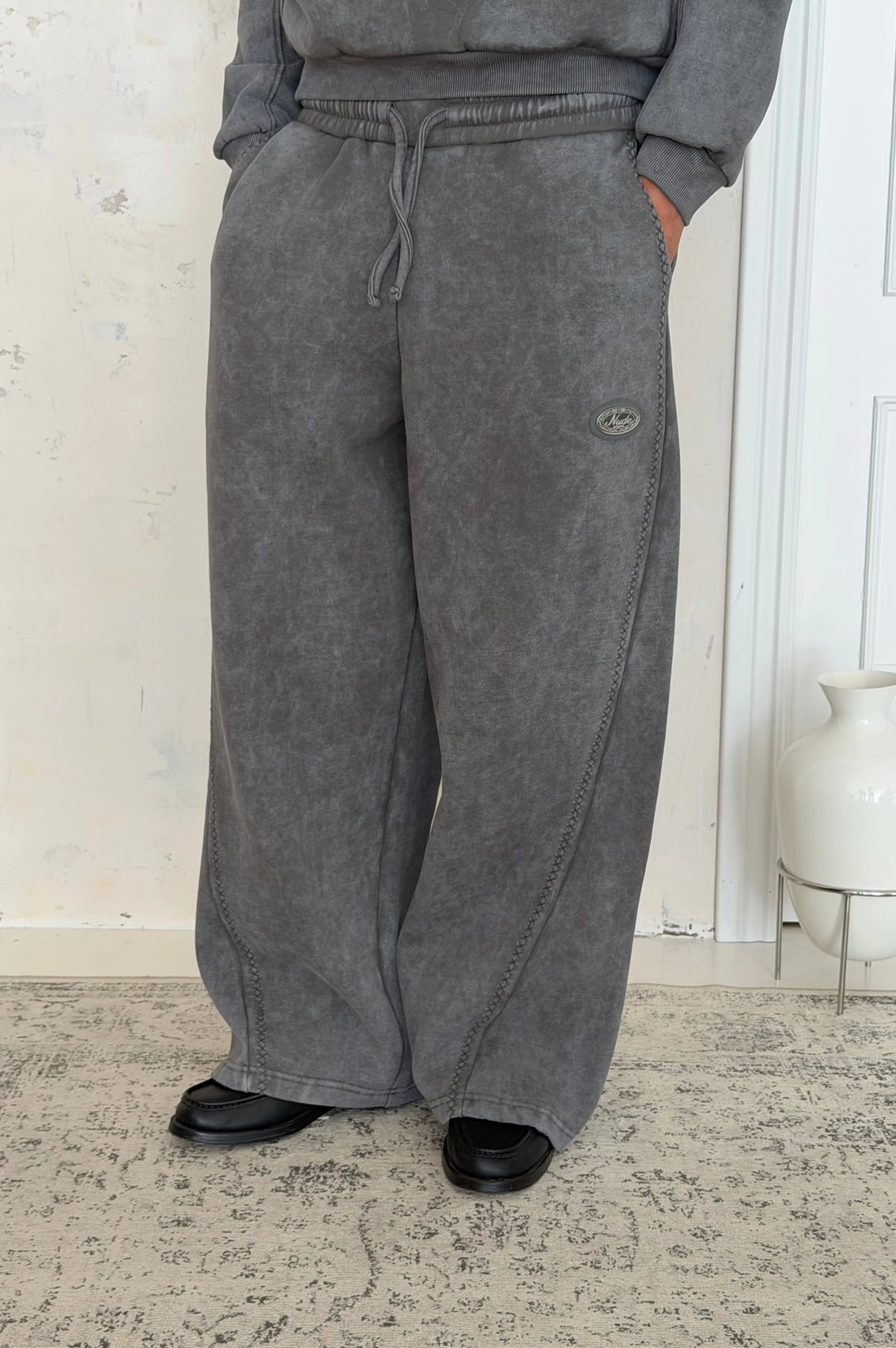 Solid Sweatpants Ash