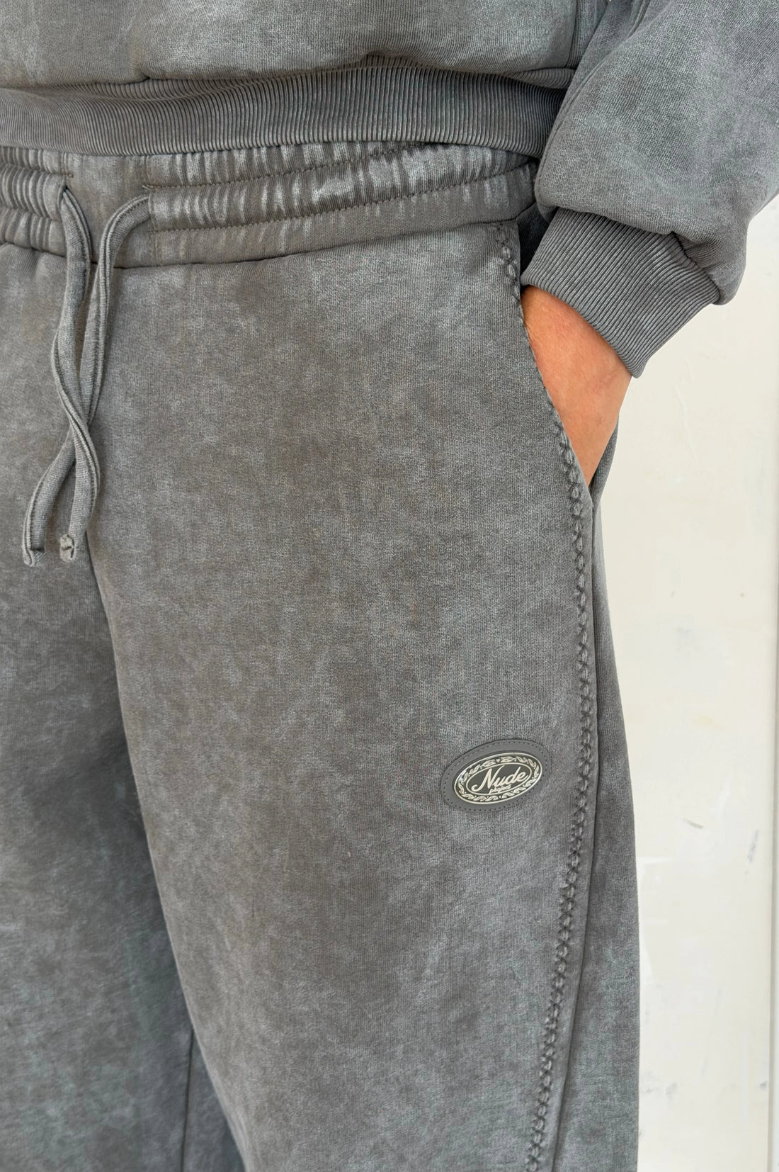 Solid Sweatpants Ash