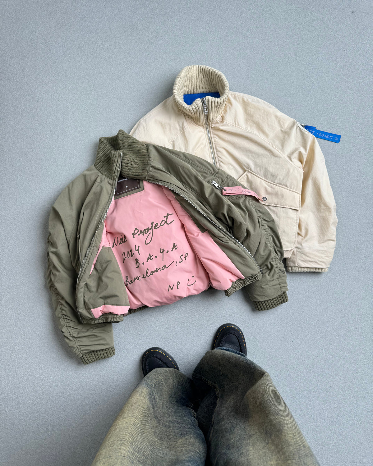 Versailles Bomber Jacket Khaki