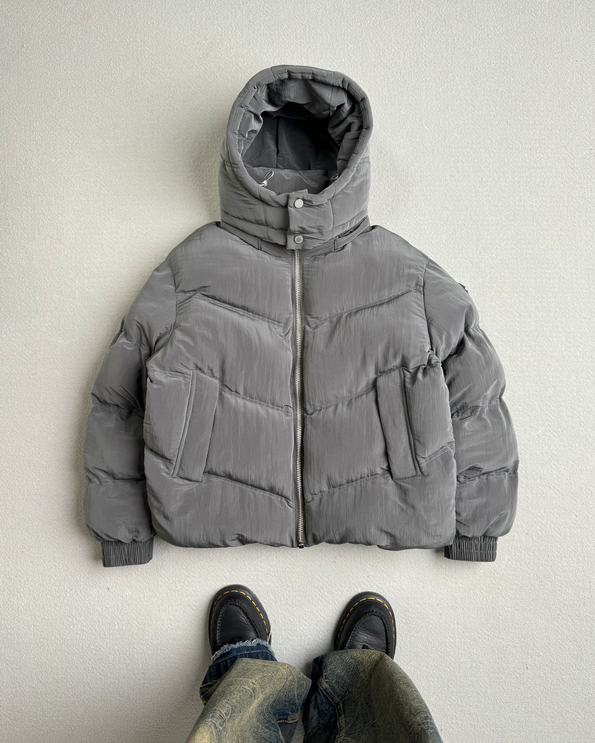 Og Puffer Jacket Grey
