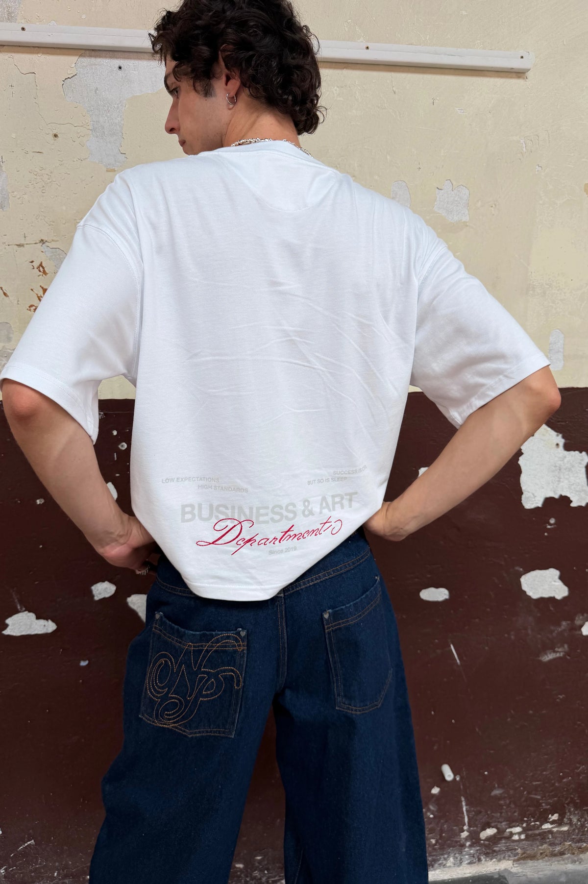 Department Tee White