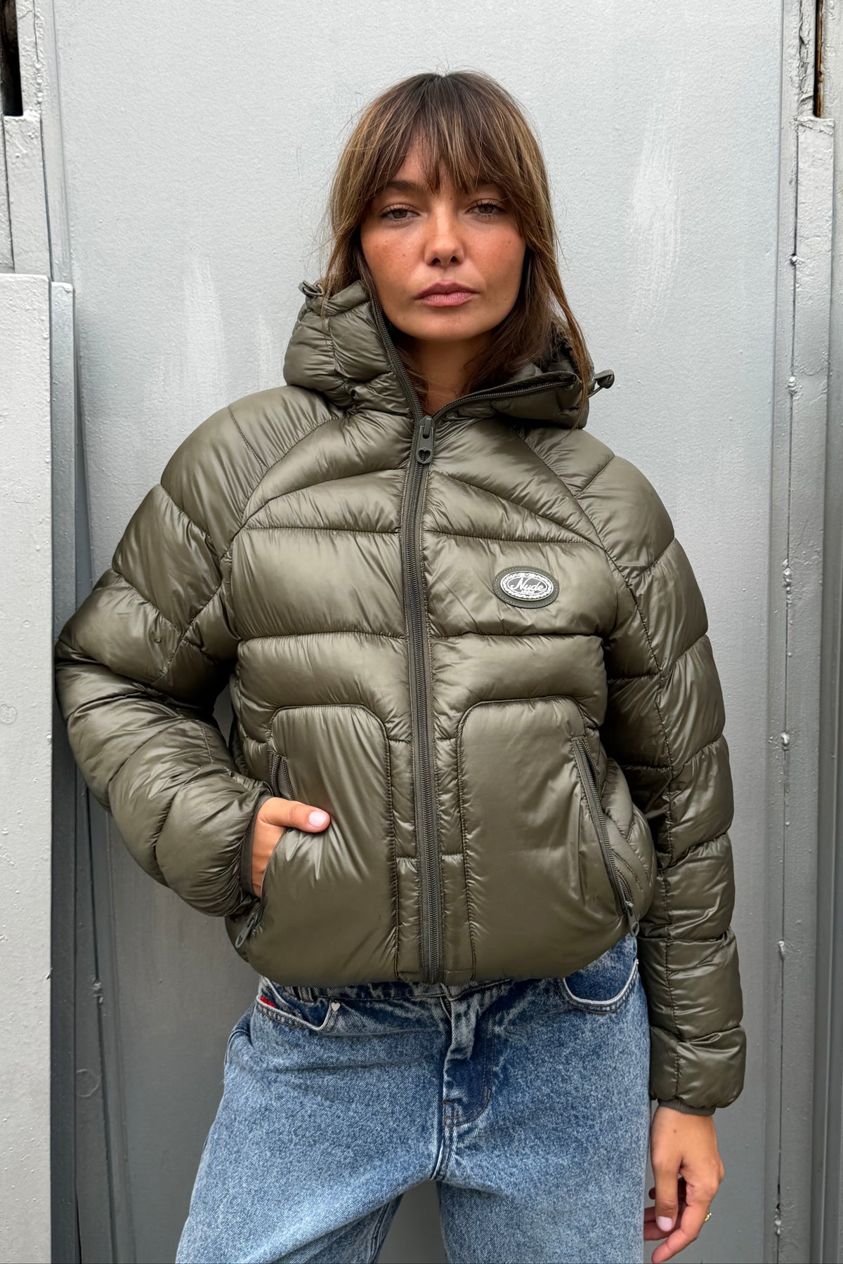 Iconic Puffer Jacket Khaki