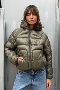 Iconic Puffer Jacket Khaki