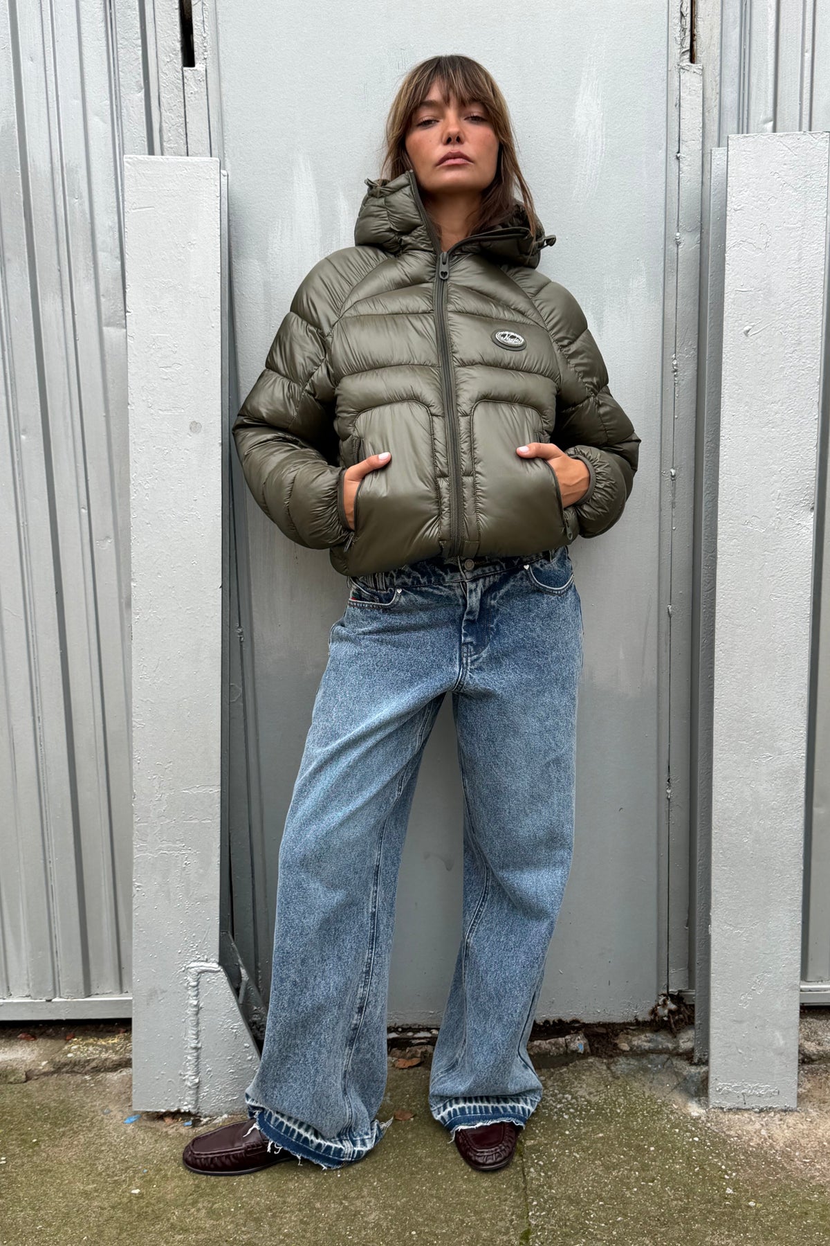 Iconic Puffer Jacket Khaki