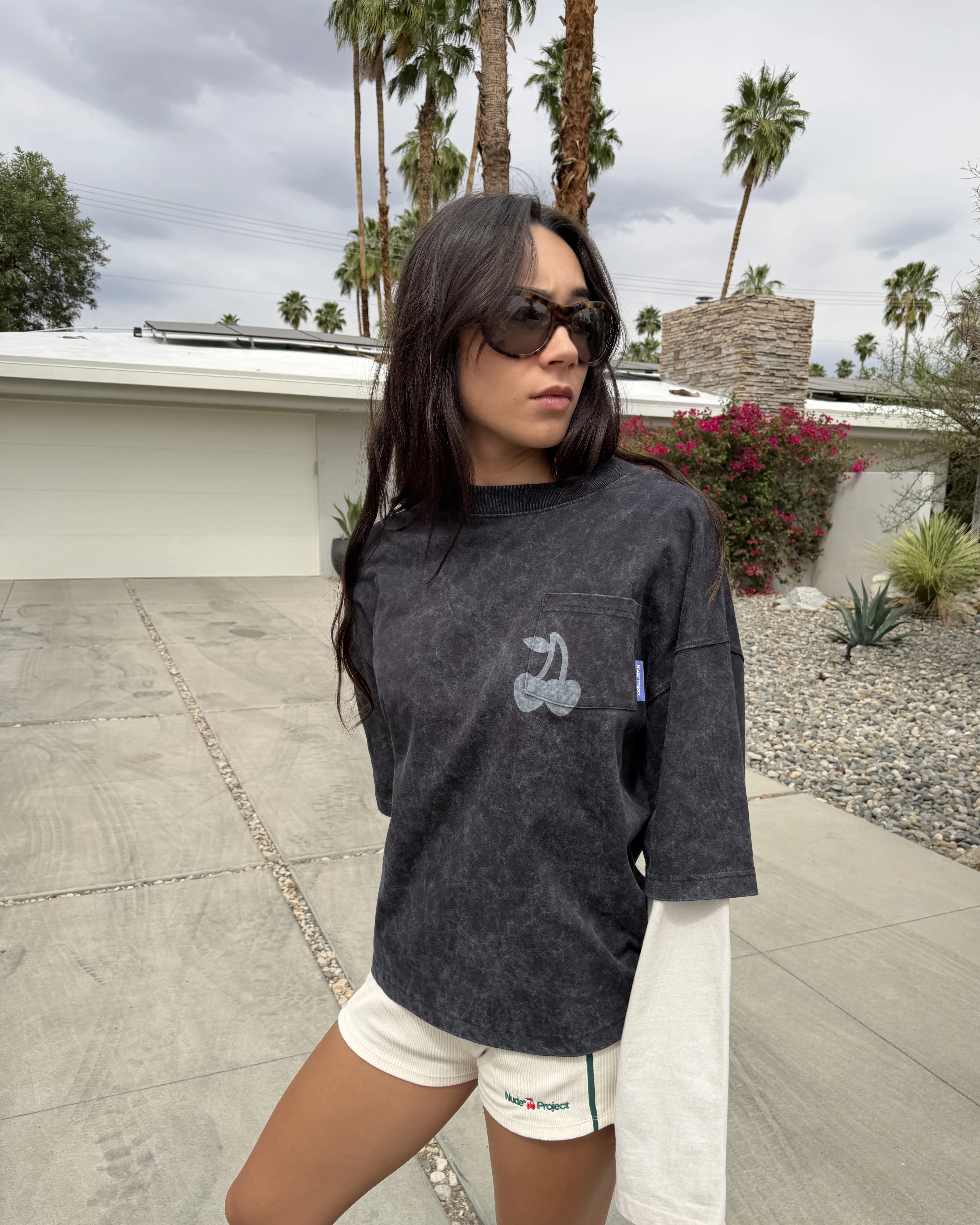 Cherry Long-Sleeve Tee – Nude Project Cherry Long-Sleeve Tee – Nude Project