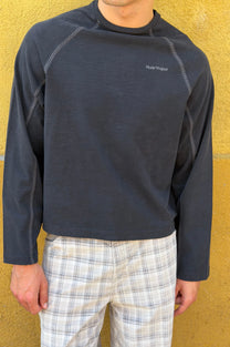 Basic Long-Sleeve Tee Black