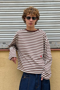 Sailor Long-Sleeve Tee Brown