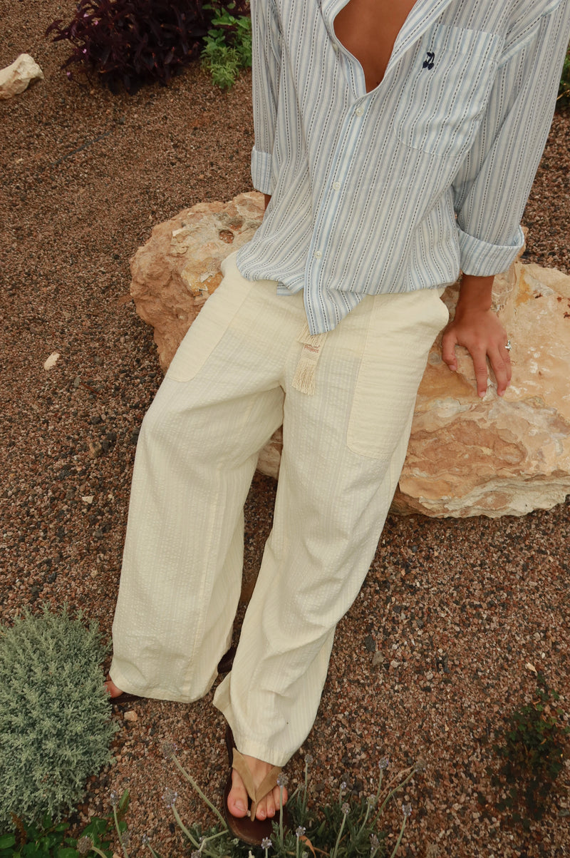 Formentera Pants Ivory