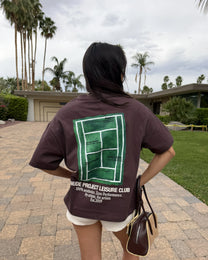 Court Tee Brown