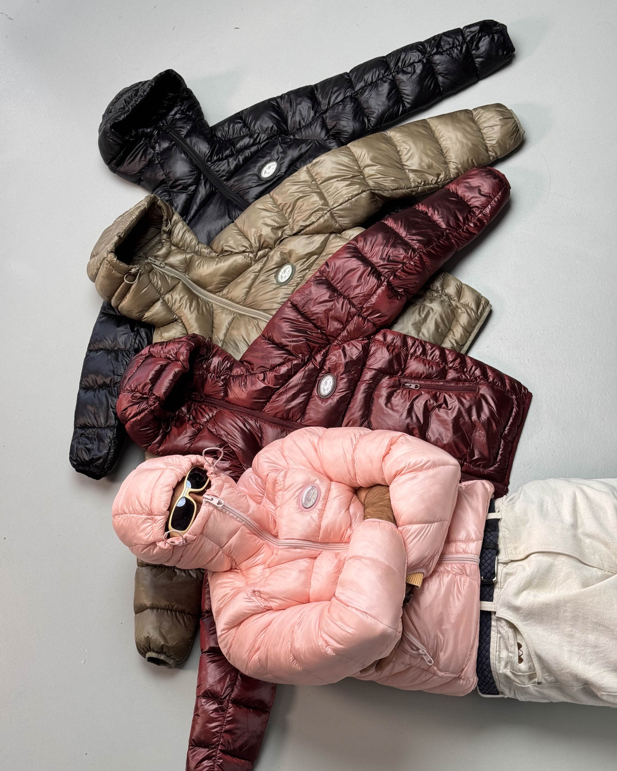 Iconic Puffer Jacket Burgundy