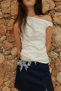 Flower Lace Top