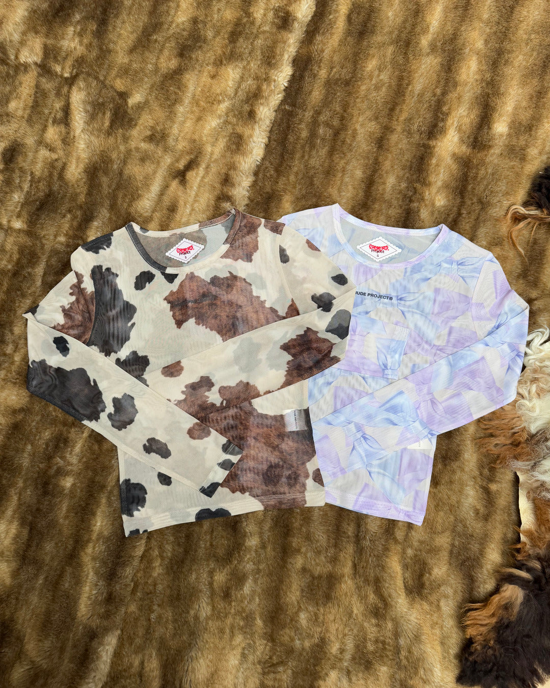 Animalie Mesh Top Cow