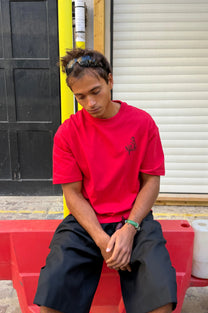Art & Business Tee Red