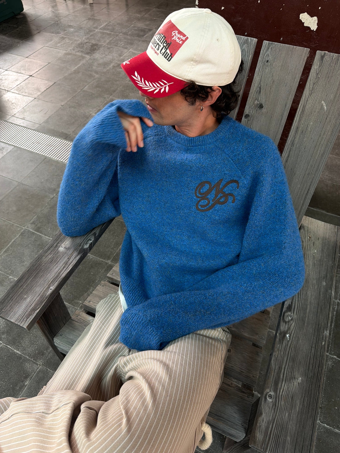 Le Marais Knit Sweater Blue