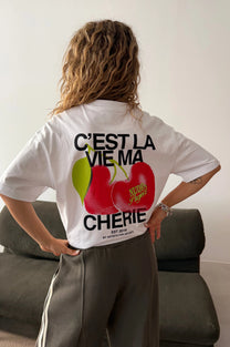 Ma Cherie Tee White