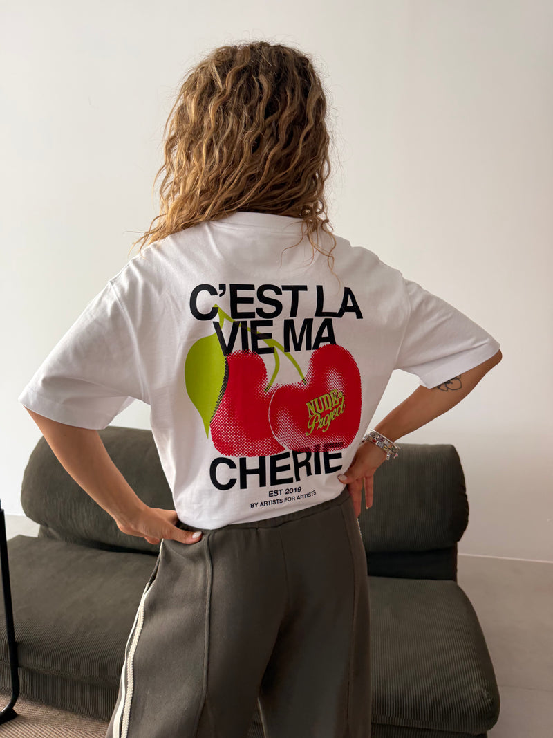 Ma Cherie Tee White