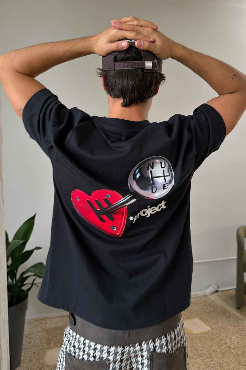 Upshift Tee Black