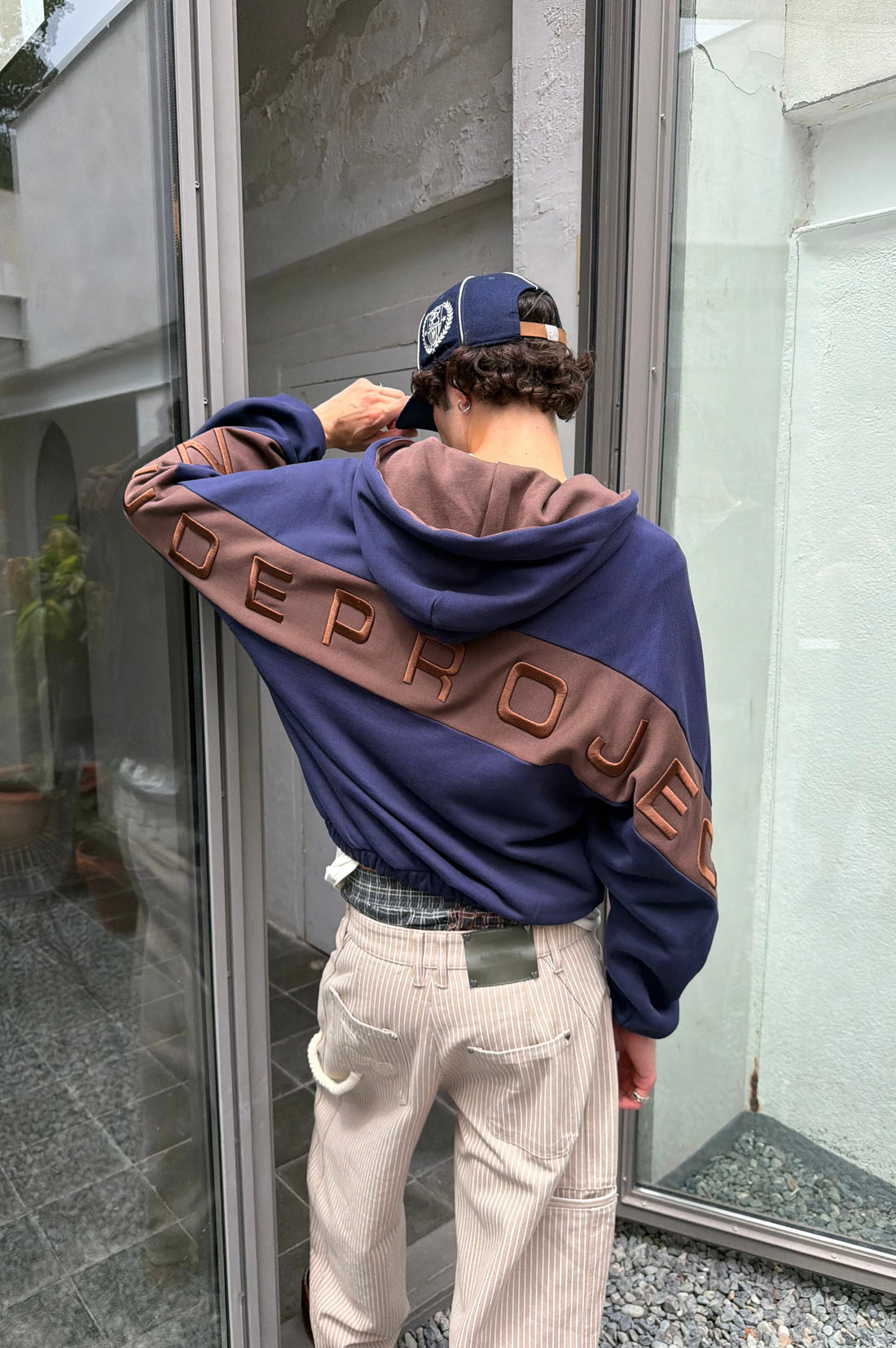 United Zip-Up Hoodie Navy