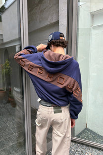 United Zip-Up Hoodie Navy