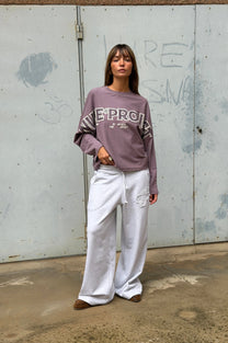 Macro Long-Sleeve Tee Lilac