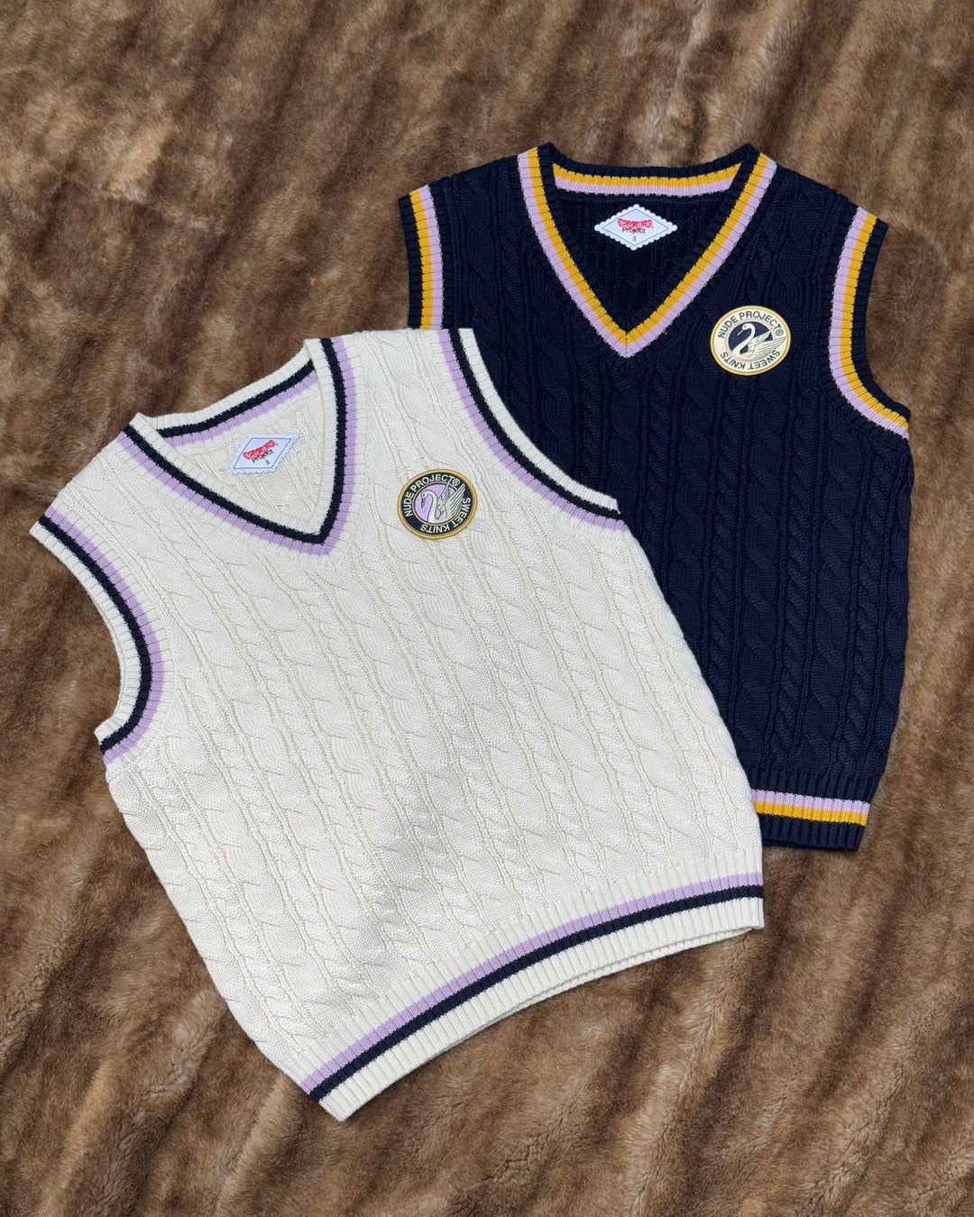 Sunday Knit Vest Marshmallow