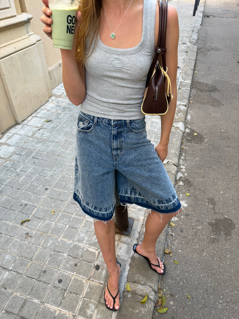 Sophisticated Pleasure Tank Top Grey