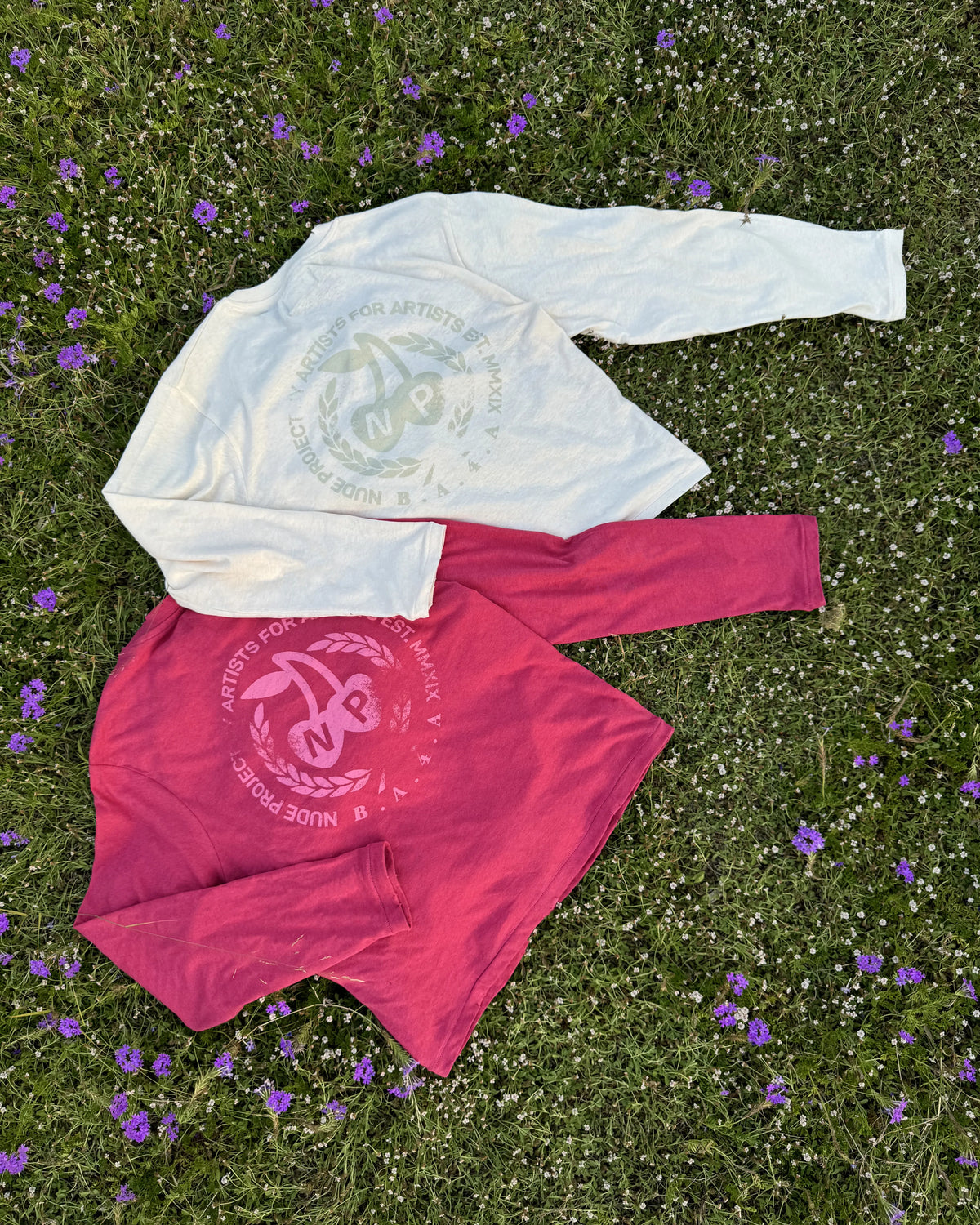 Camiseta Manga Larga Cerise Frambuesa