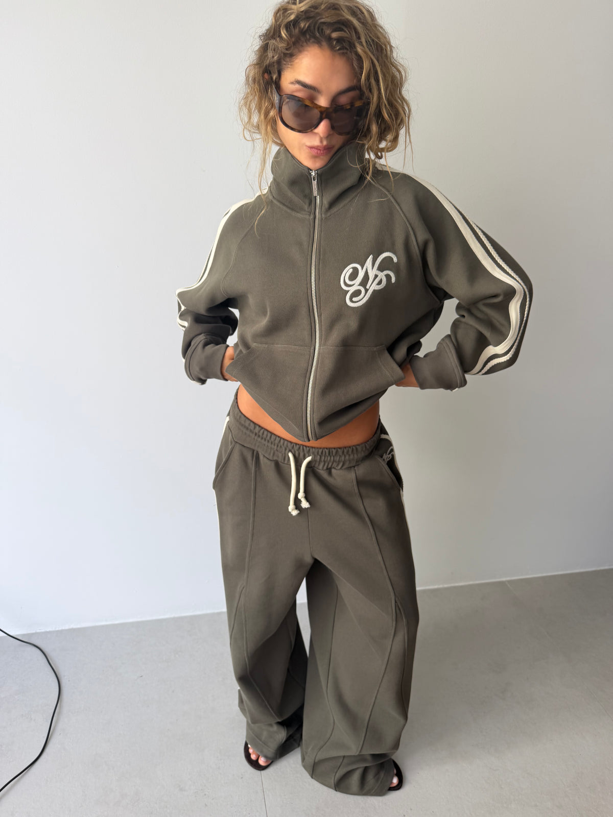 Ying Yang Sweatpants Green
