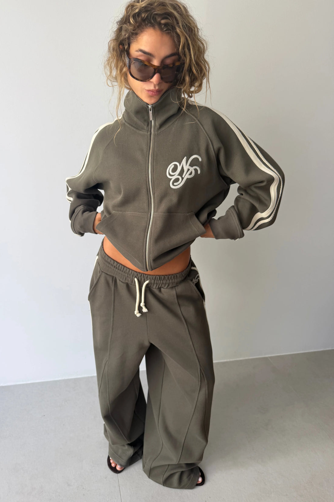 Ying Yang Sweatpants Green