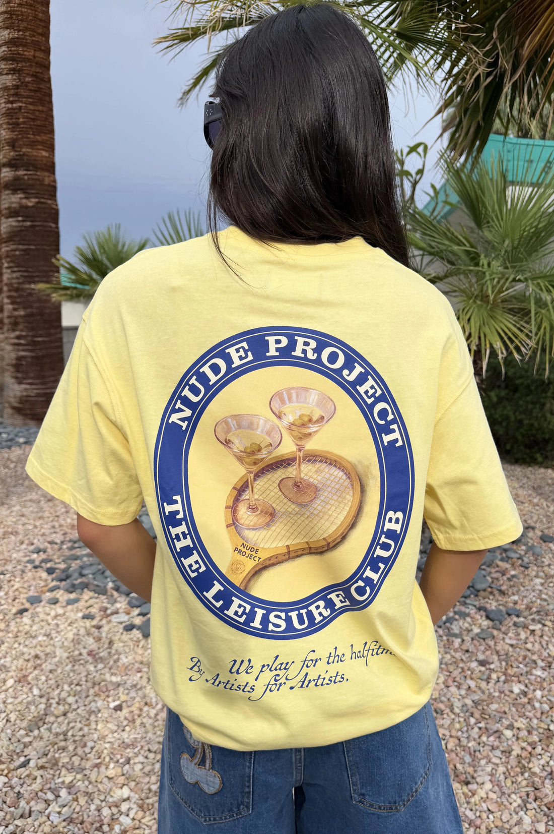 I Need A Break Tee Yellow