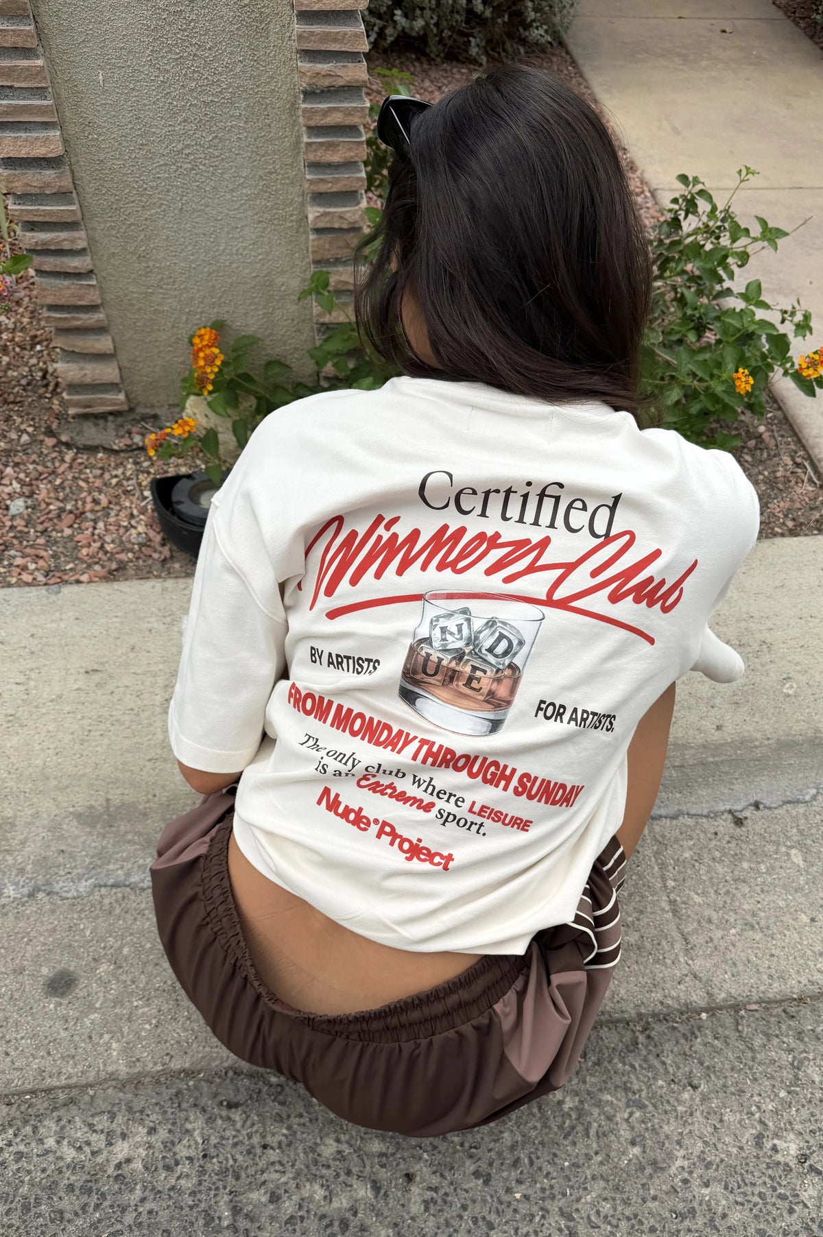 Winners Club Tee Ivory