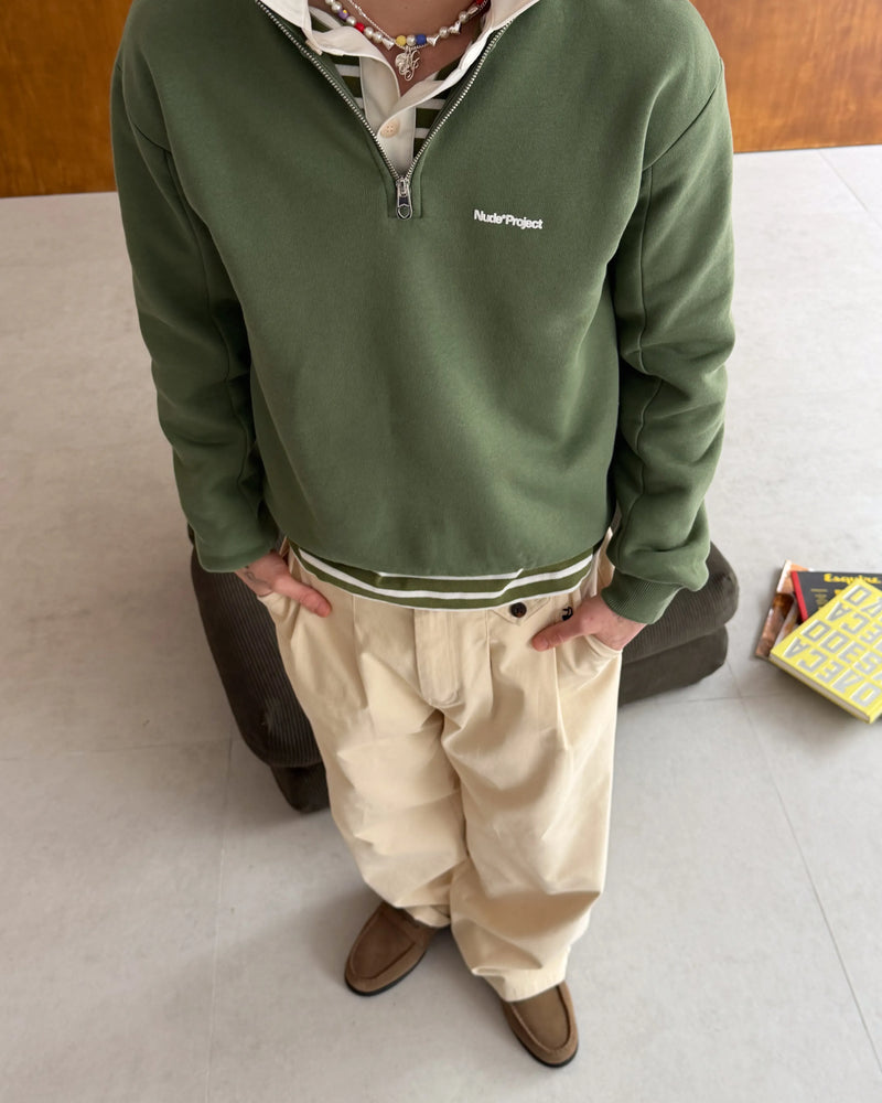 Origins Quarter-Zip Green