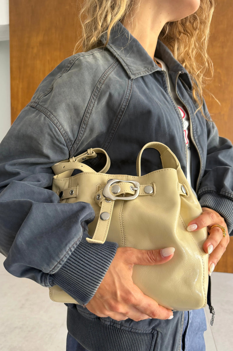 Evia Cross Body Leather Bag