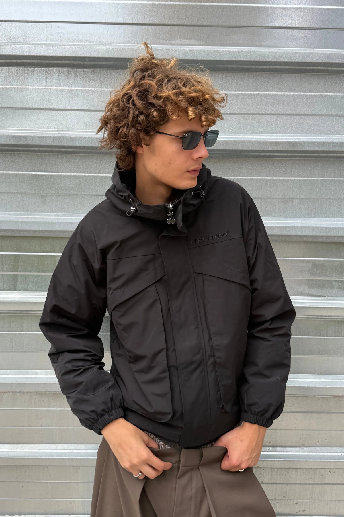 Windbreaker Jacket Black