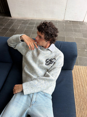 Le Marais Knit Sweater Grey