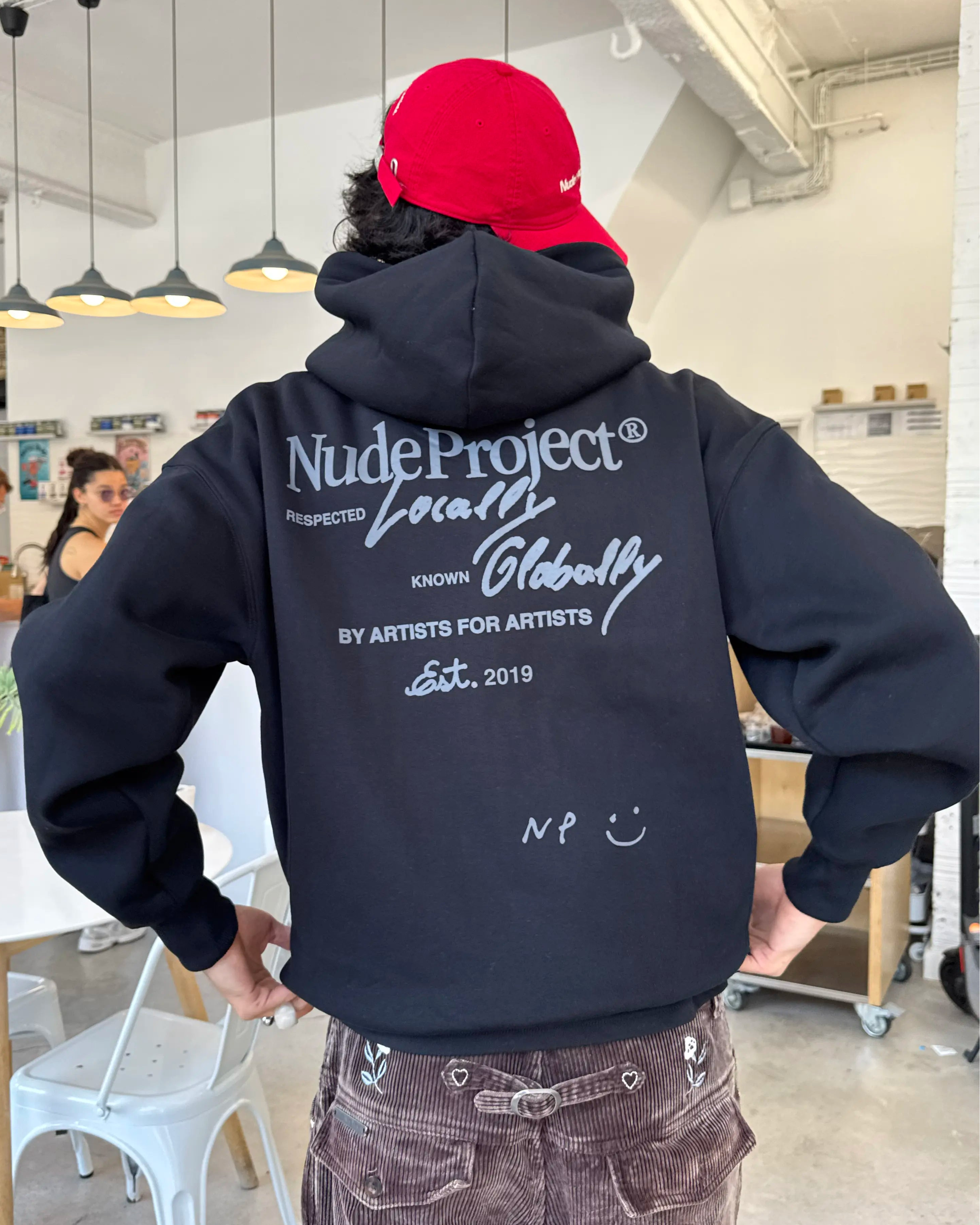 Global Soon Zip-Up Hoodie Black – Nude Project Global Soon Zip-Up Hoodie Black – Nude Project